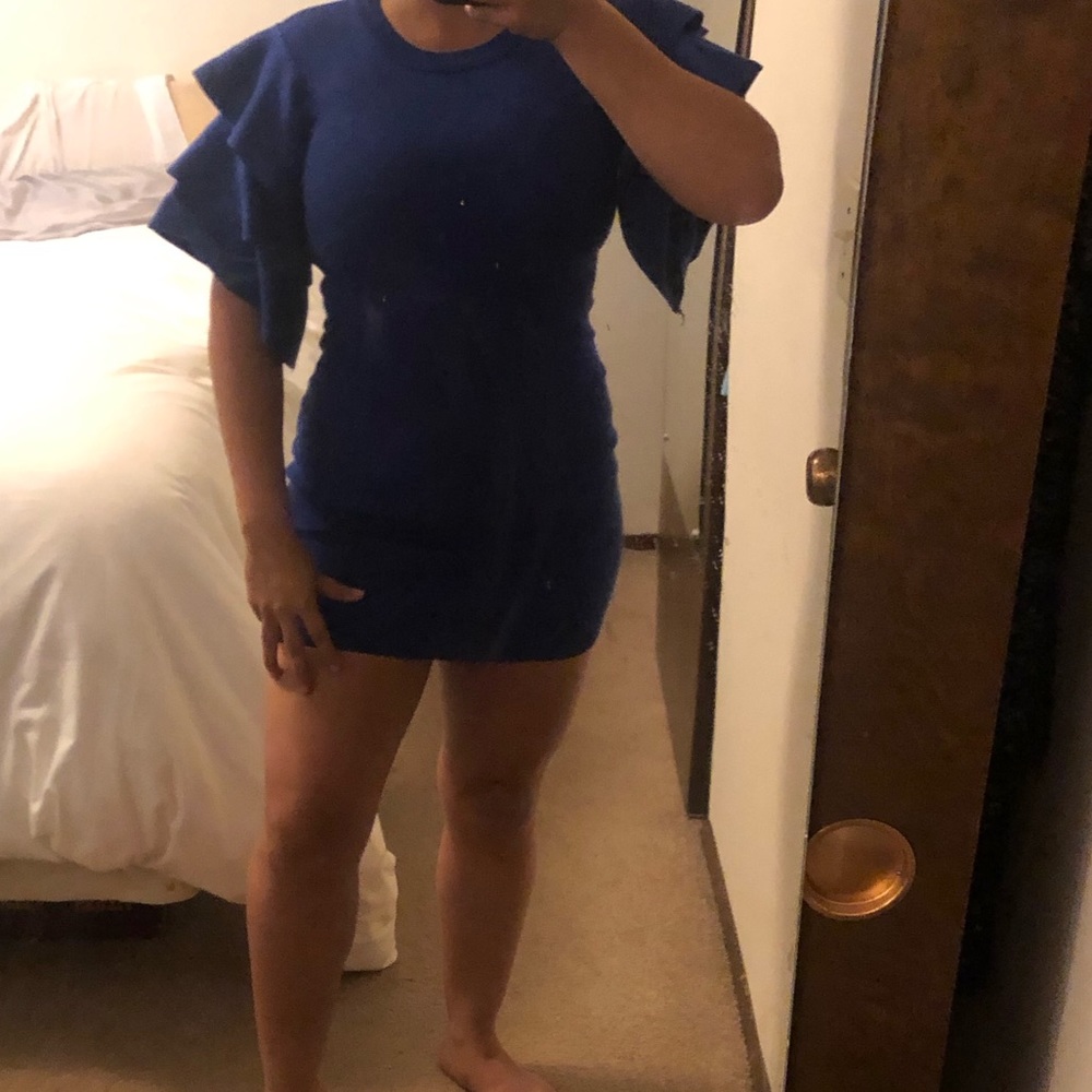 Bodycon Blue Dress